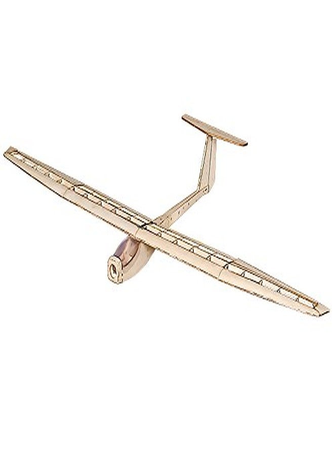 Viloga Balsa Wood Glider Plane Griffin Sailplane, 1.6M Laser Cutting Model Airplane Kit to Build for Adults, DIY RC Flying Model Aeroplane Aircraft Unasmsembled (KIT Only w/o Power System or Radio Control) - Image 1
